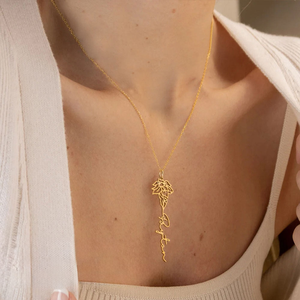 Naelle Necklace - Personalized