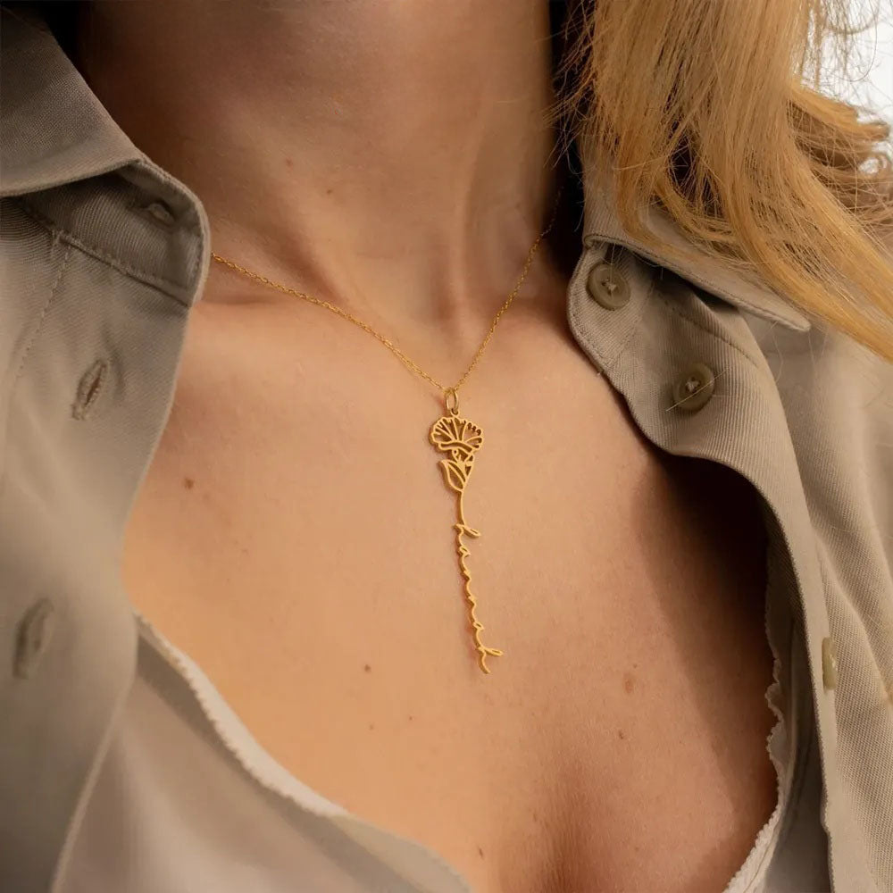 Naelle Necklace - Personalized