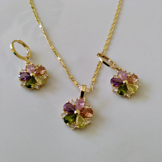 Boucles d'oreilles Magnolia