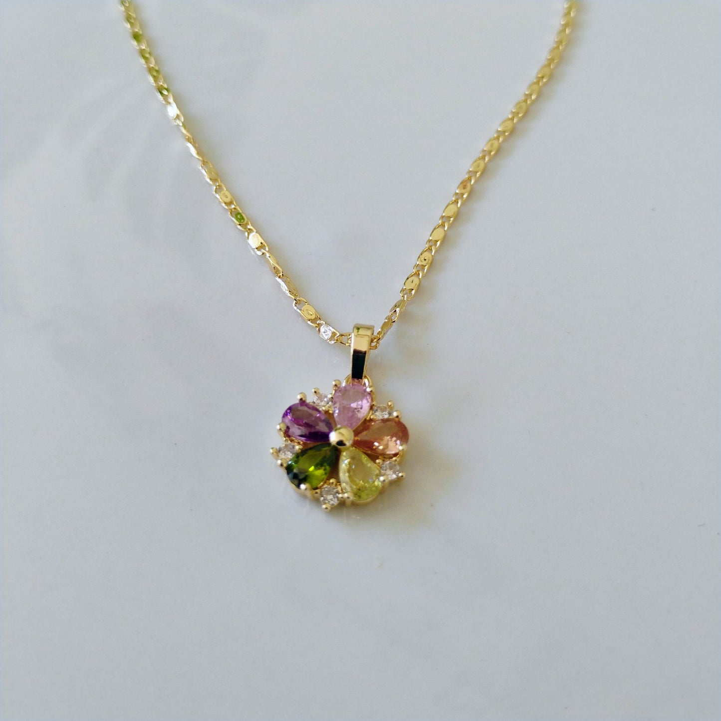 Pendientes de magnolia