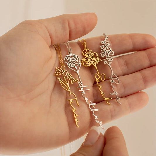 Naelle Necklace - Personalized