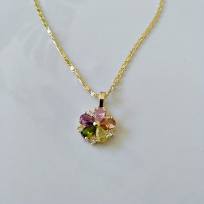 Pendientes de magnolia